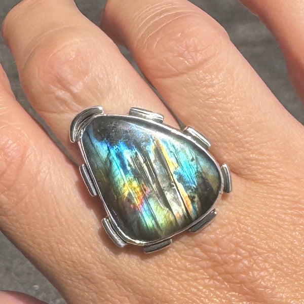 Spectrolite Phoenix Ring