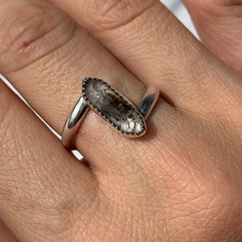 Herkimer Diamond Wrap Ring