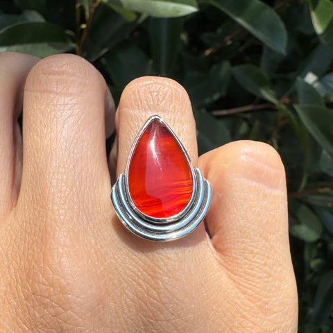 Echo Carnelian Ring (Size 6.75)