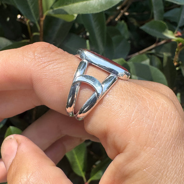 Daybreak Carnelian Ring (fits like size 7.75)