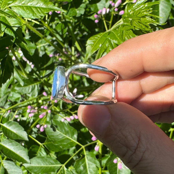 Opal Doublet Open Frame Ring (fits like size 9.5)