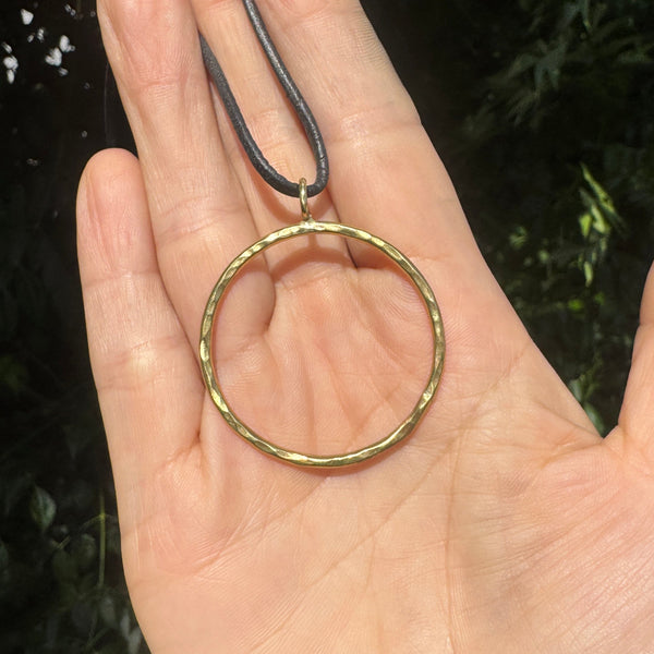 Brass O-Ring Necklace
