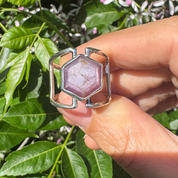 Ruby Open Frame Ring (fits like size 7.25)