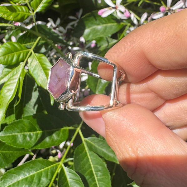 Ruby Open Frame Ring (fits like size 7.25)