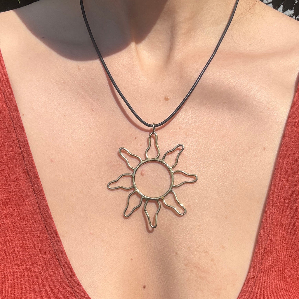 Brass Soleil Necklace