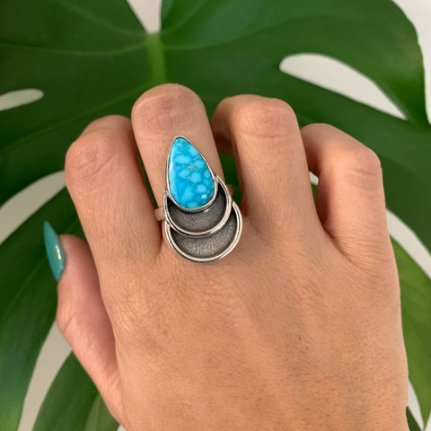 Waterweb Kingman Turquoise Ring