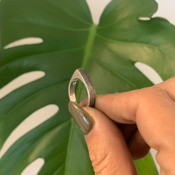 Argentium Silver Summit Ring
