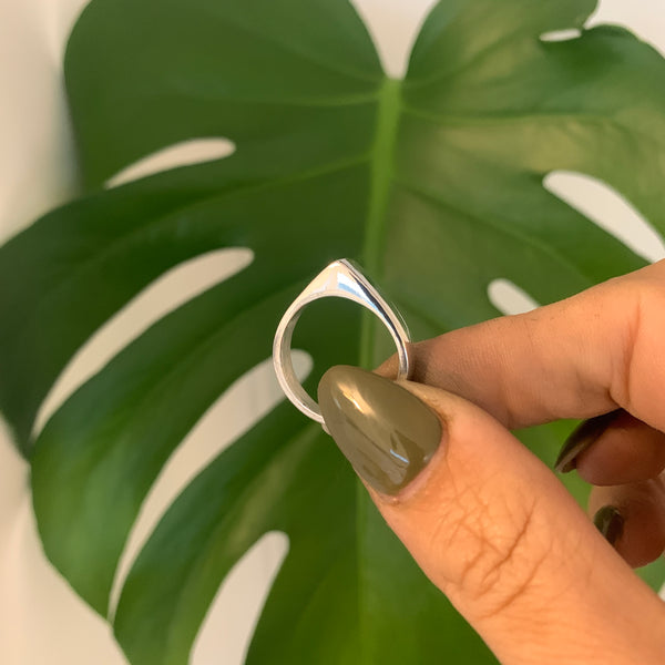 Argentium Silver Summit Ring