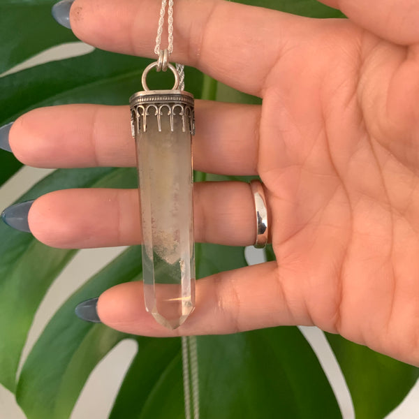 Lemurian Quartz Talisman